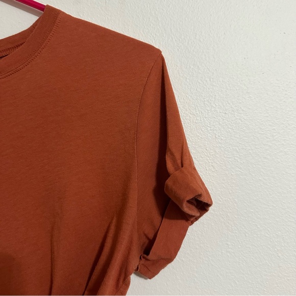 Women’s Shrunken Short Sleeve T-Shirt - Picture 3 of 6